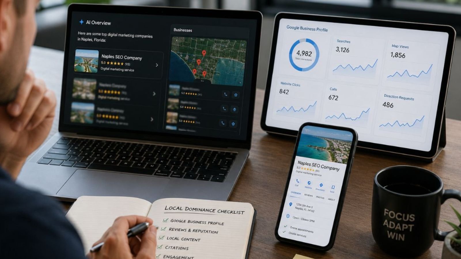 The Zero-Click Reality: How to Maintain Local Dominance in the Era of AI Overviews